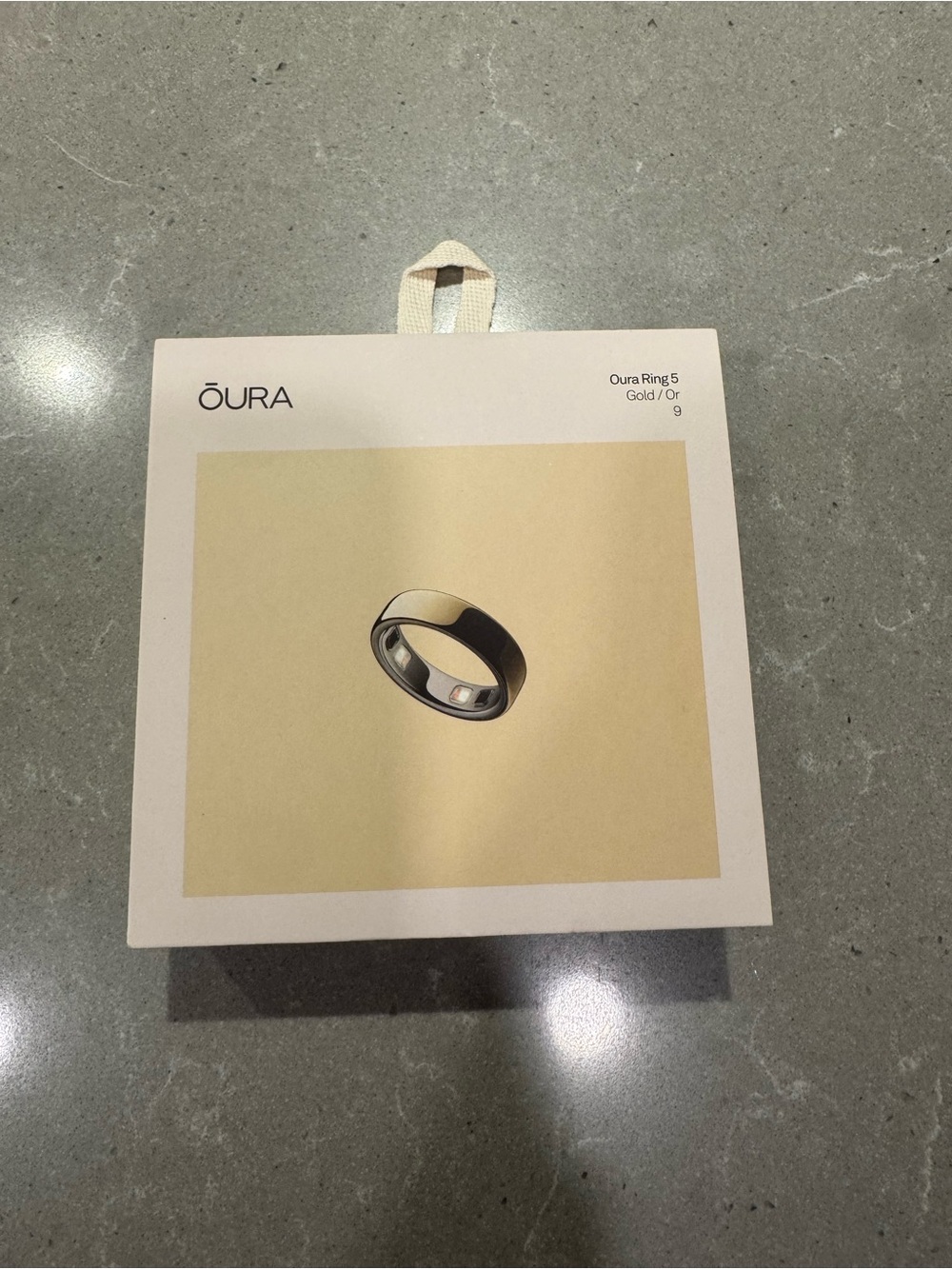 NEW, OURA RING 5! GOLD